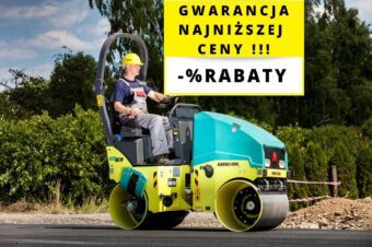 Walec tandemowy gładki AMMANN ARX 12 NOWY GWARANCJA