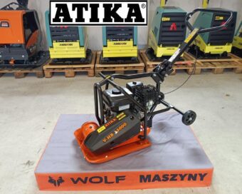 Zagęszczarka płyta ubijak ATIKA V13000 80 kg BRIGGS & STRATTON NOWA GWARANCJA N106