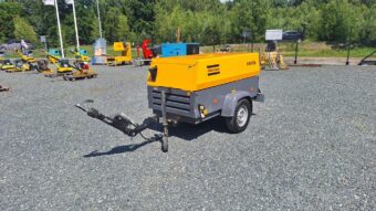Kompresor śrubowy sprężarka ATLAS COPCO XAS 67 2015 nr 803 wolf - obrazek 8