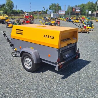 Kompresor śrubowy sprężarka ATLAS COPCO XAS 67 2015 nr 803 wolf