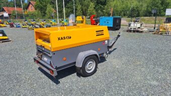 Kompresor śrubowy sprężarka ATLAS COPCO XAS 67 2015 nr 803 wolf - obrazek 3