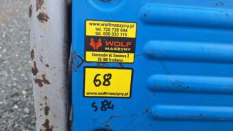 Zagęszczarka Płyta Ubijak WEBER CR 5 E 2015  Hatz nr 68 wolf - obrazek 7