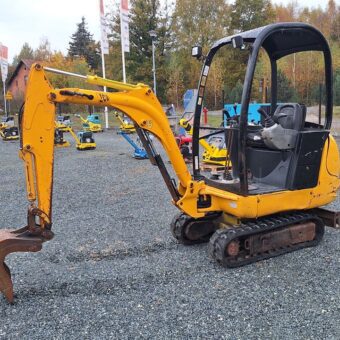 2007 Koparka Minikoparka JCB 8014 2 łyżki nr 653 Wolf