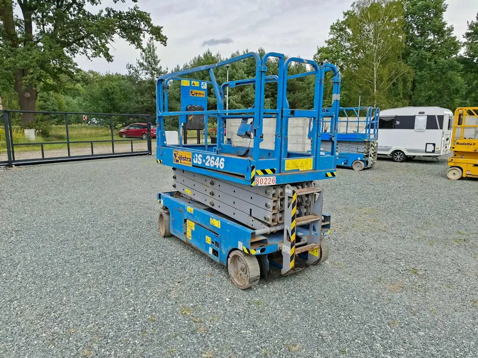 Podnośnik nożycowy Genie GS-2646 2008 | Podest ruchomy | Zwyżka elektryczna 10m (Haulotte) - obrazek 5