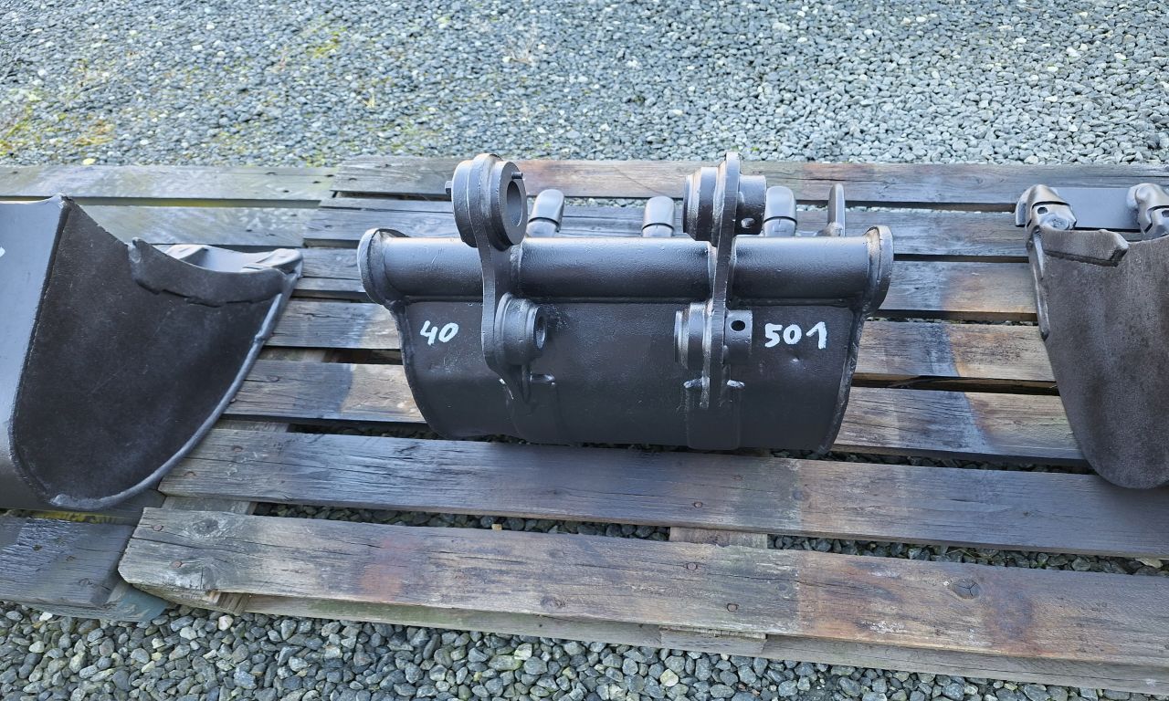 Oryginalna stalowa łyżka do minikoparki 40cm Nr.501 - obrazek 2